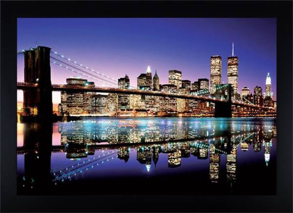 Brooklyn Bridge Manhattan Lights