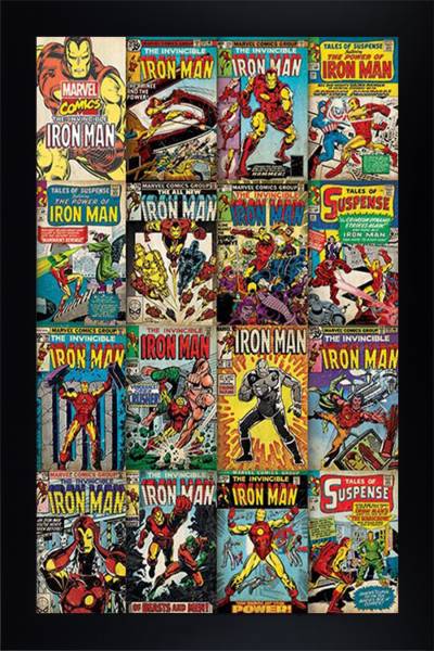 Iron Man Comic Covers