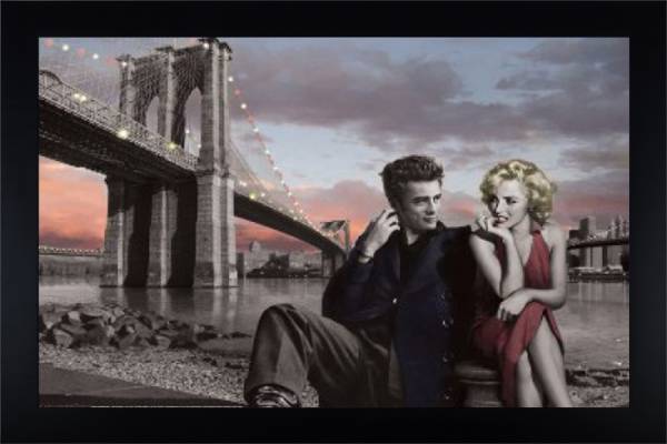 James Dean and Marilyn