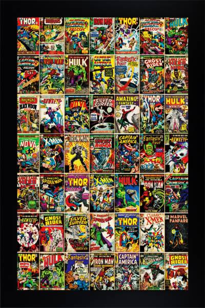 Marvel Comic Covers