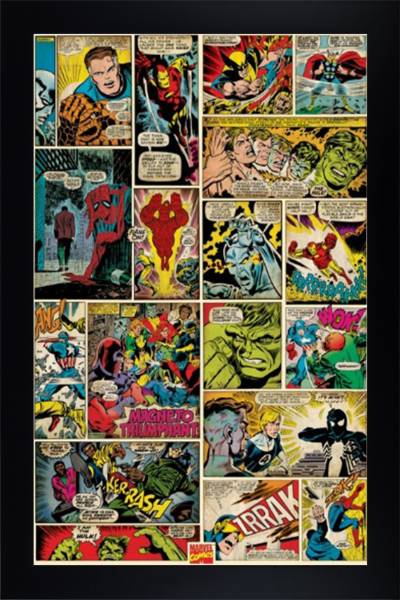 Marvel Comic Pages