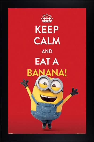 Minions - Keep Calm and eat a Banana